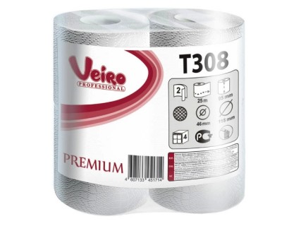 Туалетная бумага Veiro Professional Premium 25 метров 2 слоя